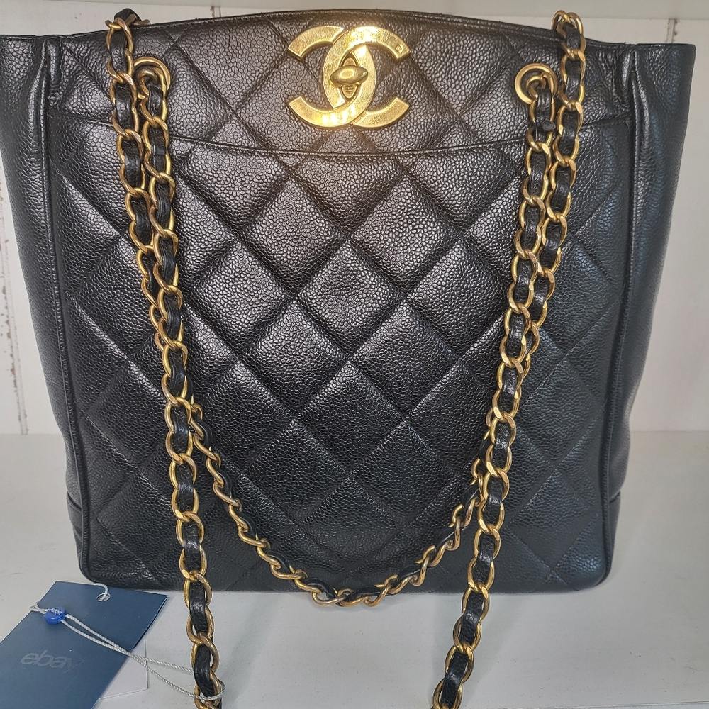 Vintage Chanel tote